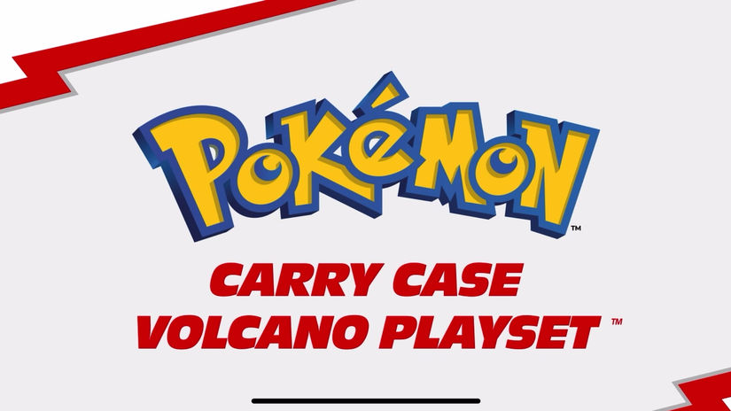 Pokémon Volcano Carry Case Playset